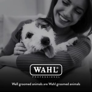 Wahl Professional Animal Creativa Cordless Dog, Cat, Pet, and Horse Clipper with 5-in-1 Adjustable Blade - Black