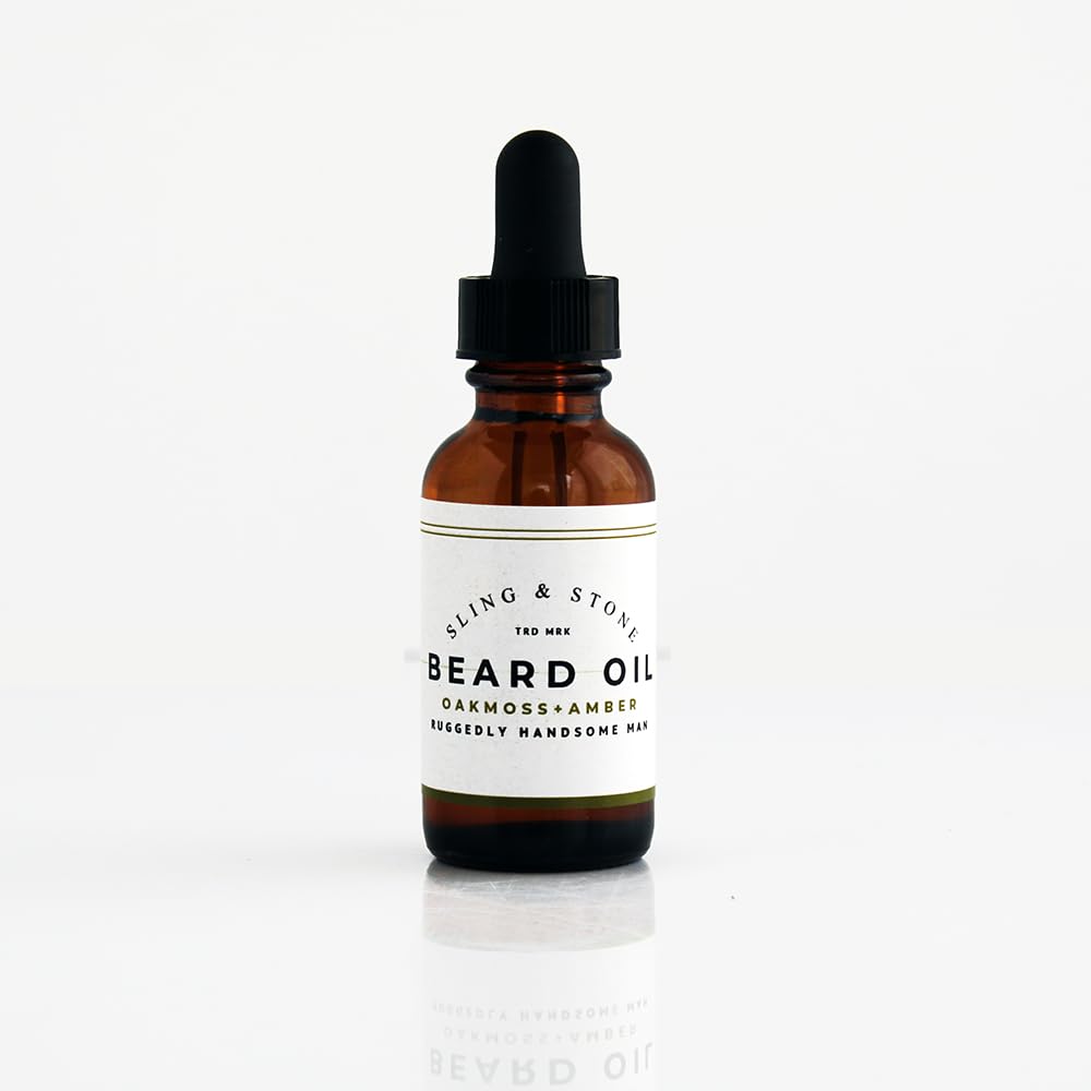 Twisted Tomboy Oakmoss and Amber Beard Oil - The Ruggedly Handsome Man