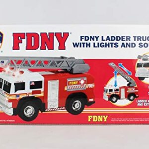 Daron FDNY Ladder Truck with Lights & Sounds 2019 New