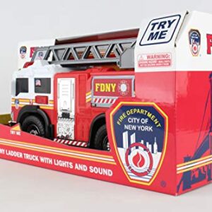 Daron FDNY Ladder Truck with Lights & Sounds 2019 New