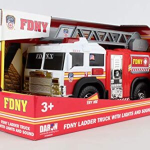 Daron FDNY Ladder Truck with Lights & Sounds 2019 New