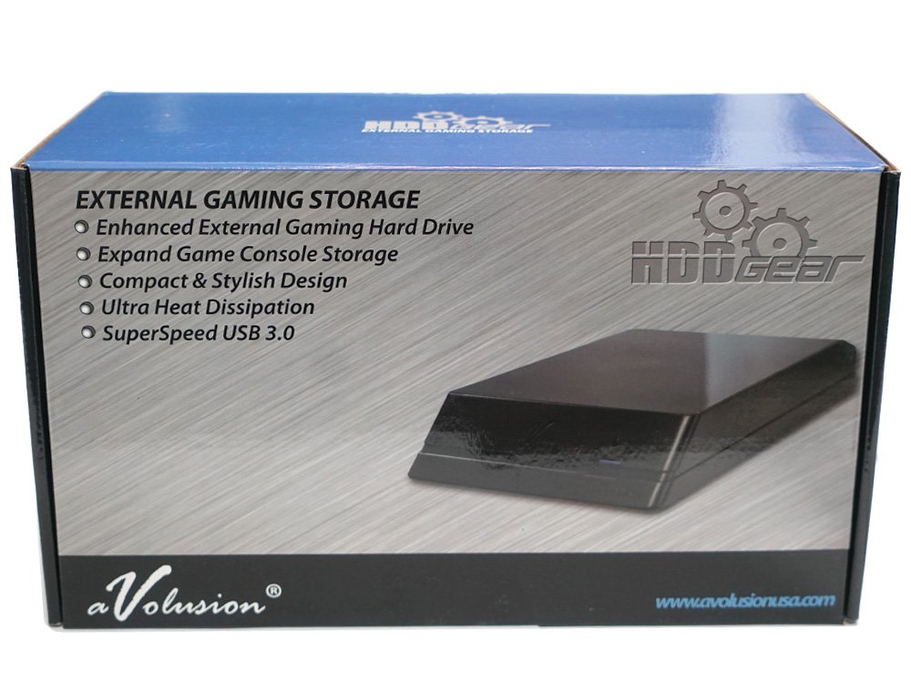 Avolusion HDDGear 4TB (4000GB) 7200RPM 64MB Cache USB 3.0 External PS4 Gaming Hard Drive (PS4 Pre-Formatted) - PS4, PS4 Slim, PS4 Slim Pro - 2 Year Warranty (Renewed)