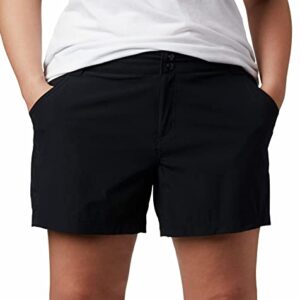 Columbia Women's Coral Point III Shorts, Black, 6