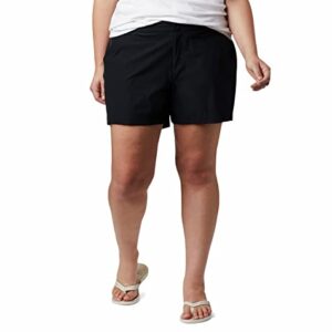 Columbia Women's Coral Point III Shorts, Black, 6