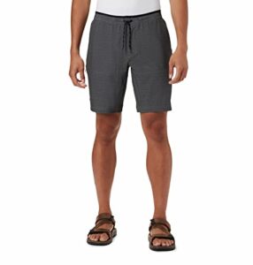 columbia men's twisted creek short, city grey heather, small x 9