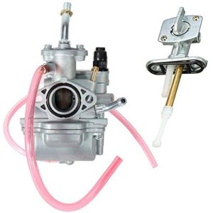 ttr90 carburetor for yamaha ttr 90 ttr90e with fuel switch valve petcock, replace 5hn-14101-00-00 5hn-14101-10-00 by topemai