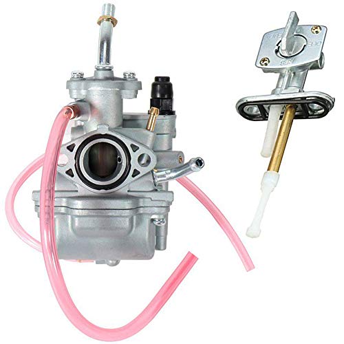 TTR90 Carburetor for Yamaha TTR 90 TTR90E with Fuel Switch Valve Petcock, replace 5HN-14101-00-00 5HN-14101-10-00 by TOPEMAI