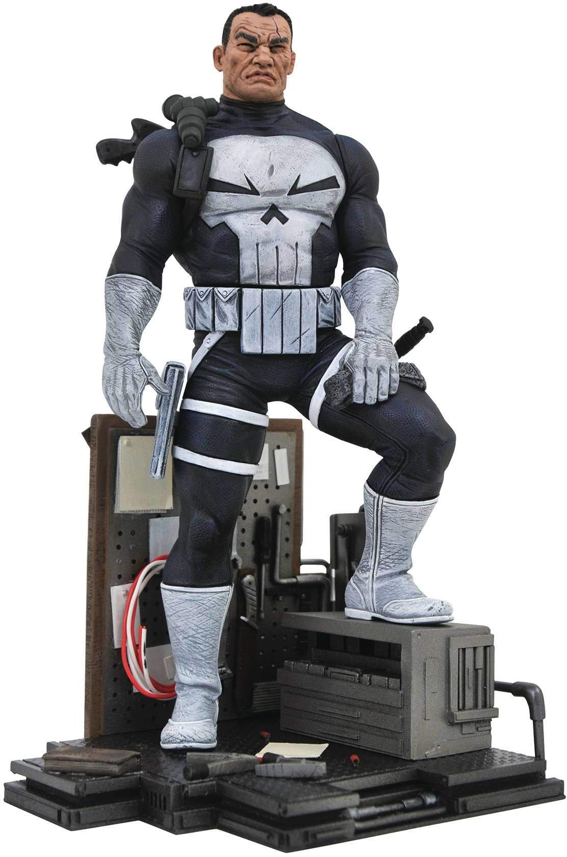 Marvel Gallery Punisher PVC Figure, Multicolor, Standard