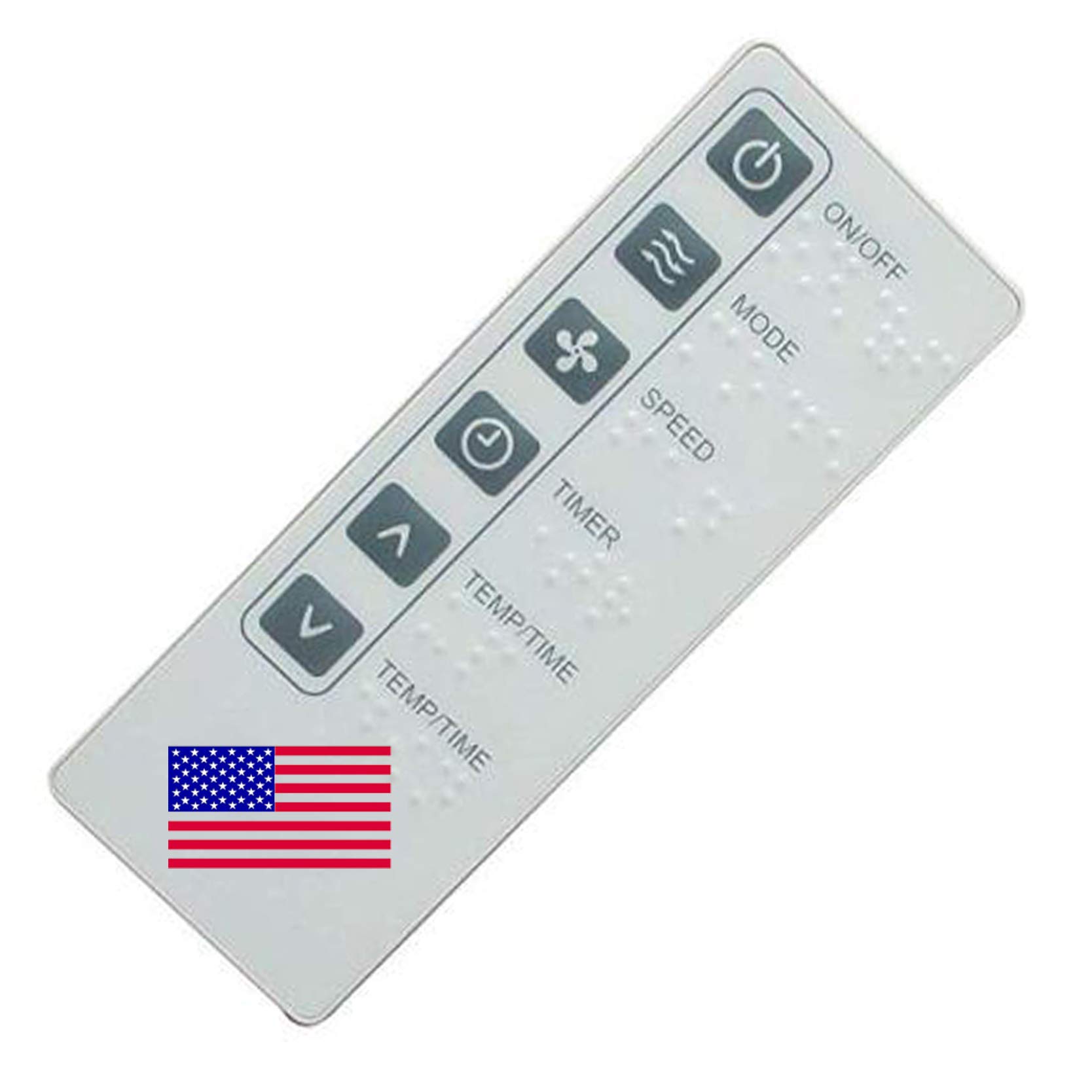 CHOUBENBEN Replacement Remote Control for Haier ESA410NTC ESA412M ESA412ML ESA412N HWR05XCR-L HWR05XCR-LD HWR08XCR HWR08XCR-T Room Air Conditioner