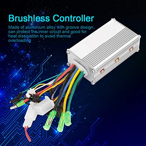 VGEBY1 Brushless Controller, 36V/48V 350W 36V Brushless Motor Controller Brushless Speed Controller Scooter Accessory Tool Brushless Motor Controller 36V Brushless Controller