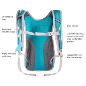 Hydration Pack,Hydration Backpack with 2L Hydration Bladder Lightweight Insulation Water Pack for Running Hiking Riding Camping Cycling Climbing Fits Men & Women