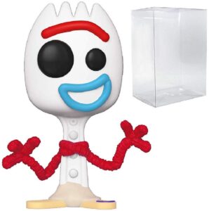 disney pixar: toy story 4 - forky funko pop! vinyl figure (includes compatible pop box protector case)