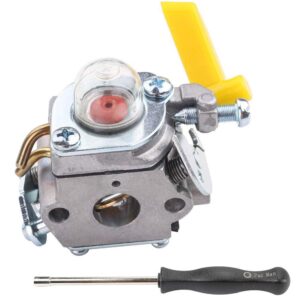 C1U-H60 Carburetor Replace 308054013 308054077 308054003 985624001,for Ryobi 30cc 26cc 25cc RY28141 RY30120 RY28100, Homelite UT33600A UT33600 UT33650 String Trimmer by TOPEMAI