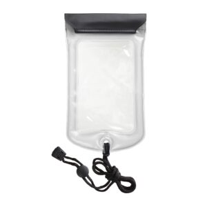 lewis n. clark waterseals triple seal floating waterproof pouch + dry bag for cell phone, great for kayak, canoe, pool, beach, clear