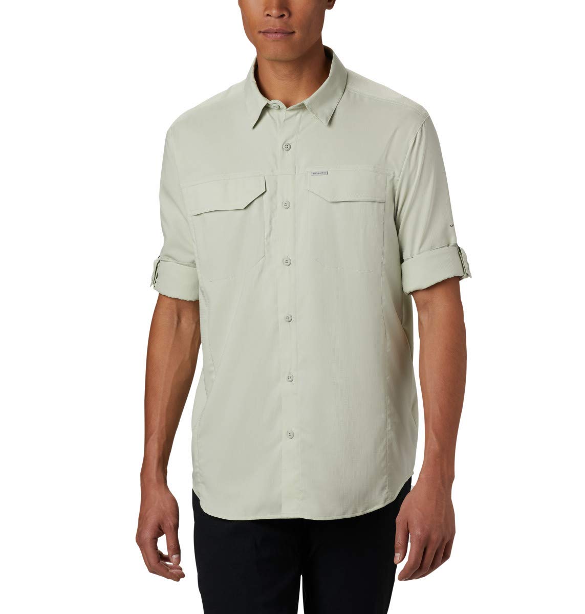 Columbia Men's Silver Ridge Lite Long Sleeve Wicking Shirt, Pixel ...
