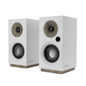 jamo s 801 pm powered monitors (white)