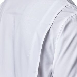 Columbia Men's Silver Ridge Lite Short Sleeve Shirt, White, 5X