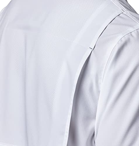 Columbia Men's Silver Ridge Lite Short Sleeve Shirt, White, 5X