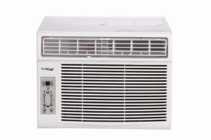 koldfront wac12003wco 12000 btu 115v window air conditioner with dehumidifier and remote control