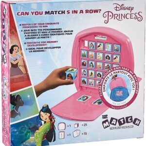 Top Trumps Match Game Disney Princess - Family Board Games for Kids and Adults - Matching Game and Memory Game - Fun Two Player Kids Games - Memories and Learning, Board Games for Kids 4 and up