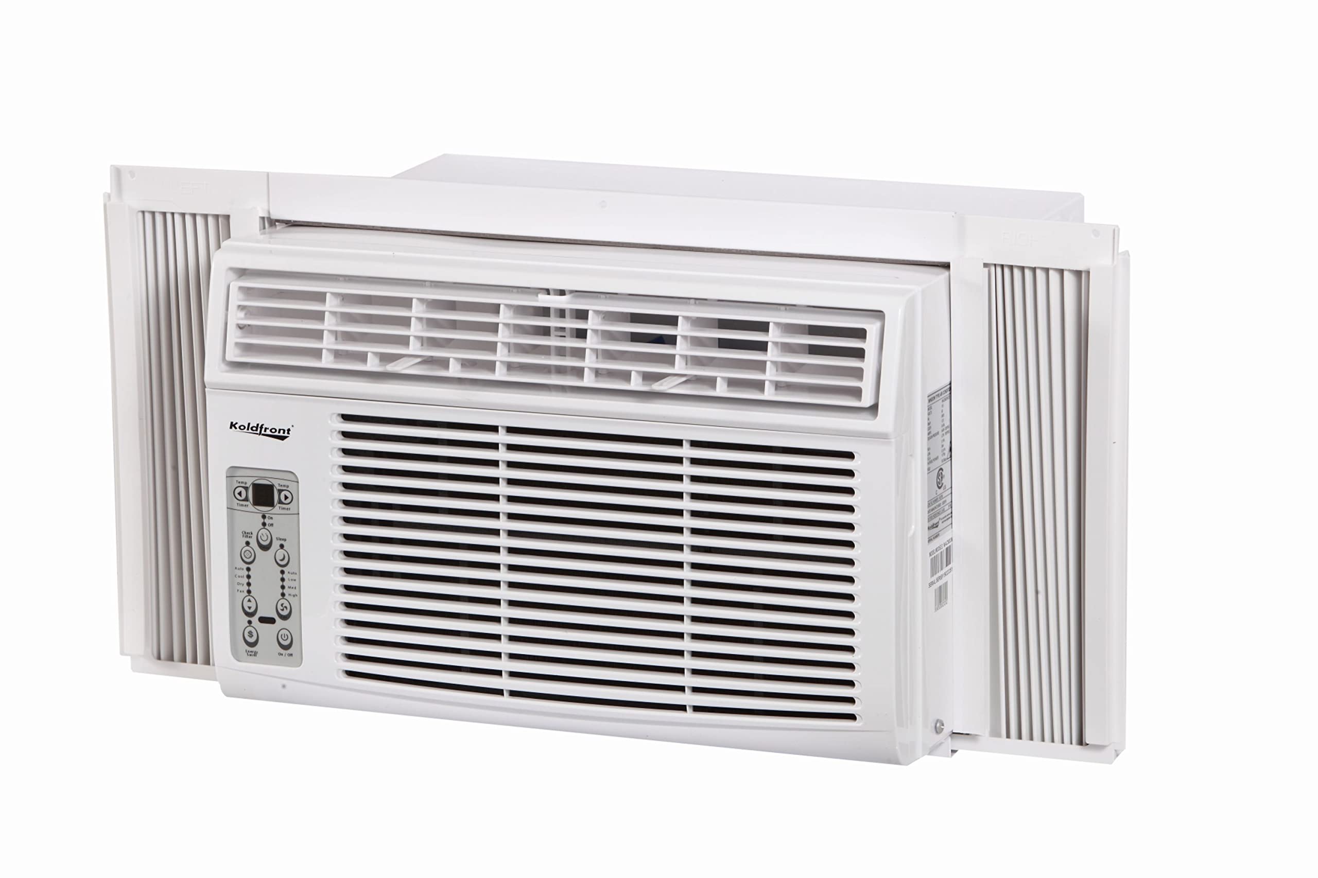 Koldfront WAC8003WCO 8000 BTU 115V Window Air Conditioner with Dehumidifier and Remote Control