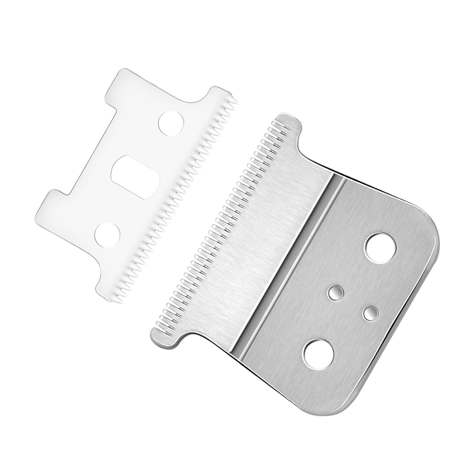 T Blade, T clipper and trimmer ceramic blades, T clipper and trimmer replacement blade replacement blade (Ceramic T blade + sliver steel blade)