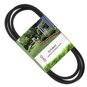 kuumai lawn mower replacement deck v belt 1/2" x115 5/8" for john deere m124895, scotts s1742 and s1642; sabre 1542hs, 1542gs, 1642hs, 1742hs and 1742gs with 42" deck