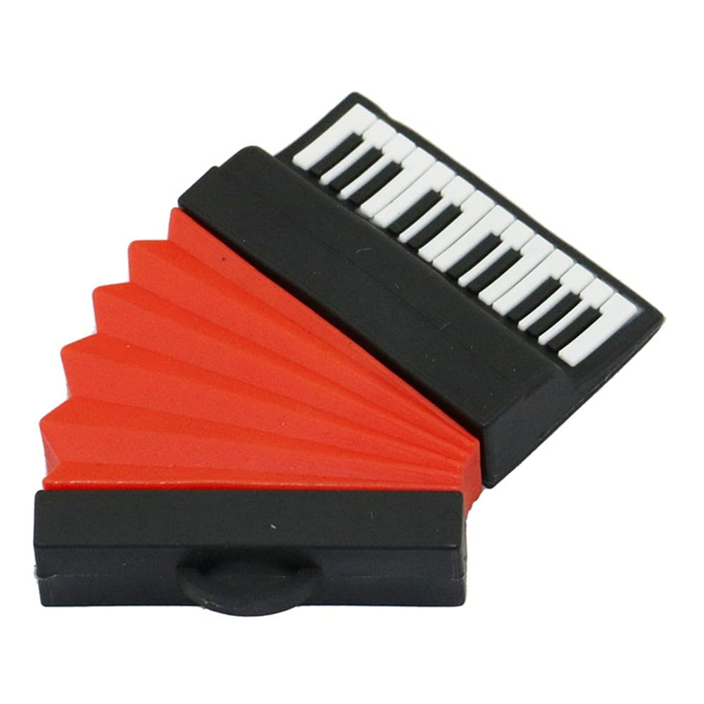 16GB Accordion Shape USB Flash Drives Pen Drive Memoria Flash Stick PenDrives USB Flash Disk Thumb Drive U Disk USB Drive USB 2.0 Pen Drive PenDrive (Red)