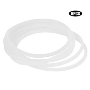 3Pcs/6Pcs New Replacement Gaskets Rubber Seal Ring For Magic Flat/Cross Blade (6PCS)