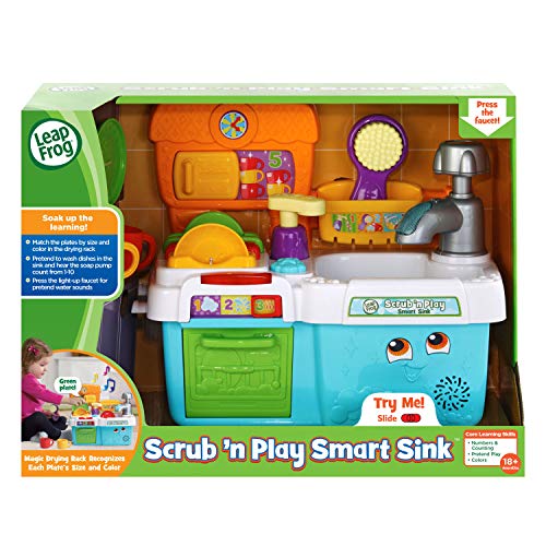 LeapFrog Scrub 'n Play Smart Sink, Multicolor