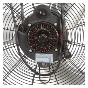 OEMTOOLS OEM24870 20 Inch High Velocity Floor Fan, Fans for Home 20 Inch with Metal Fan Blade, High Tech Fan, 4500 CFM, Energy Efficient, Black