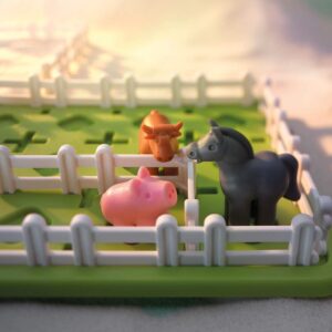 SmartGames Smart Farmer Board Game, a Fun, STEM Focused Cognitive Skill-Building Brain Game and Puzzle Game for Ages 4 and Up