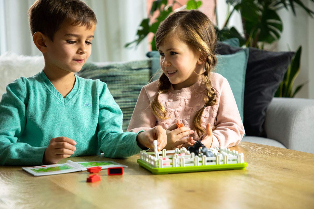 SmartGames Smart Farmer Board Game, a Fun, STEM Focused Cognitive Skill-Building Brain Game and Puzzle Game for Ages 4 and Up
