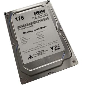 MaxDigitalData MDD (MD1000GSA6472) 1TB 64MB Cache 7200RPM SATA 6.0Gb/s 3.5in Internal Desktop Hard Drive