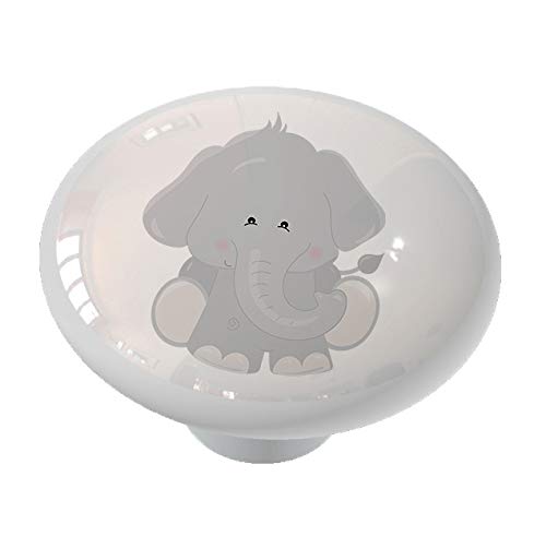 Gotham Decor Nursery Safari Elephant Drawer/Cabinet Knob