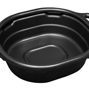 Lisle 17972 4.5 Gallon Oval Drain Pan, Black