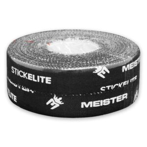 Meister StickElite Professional Porous Athletic Tape for Fingers & Toes - 15yd x 1/2" - Black - 2 Rolls