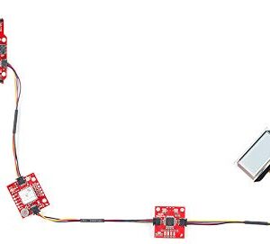 SparkFun Qwiic Cable Kit Hook Up I2C Qwiic Development Boards in no time No Soldering Required Includes 10 Different Lengths Styles Breadboardable Polarized 4-pin JST Connector Daisy Chain-able