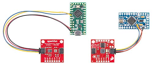 SparkFun Qwiic Cable Kit Hook Up I2C Qwiic Development Boards in no time No Soldering Required Includes 10 Different Lengths Styles Breadboardable Polarized 4-pin JST Connector Daisy Chain-able