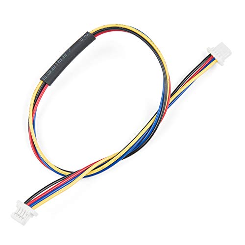 SparkFun Qwiic Cable Kit Hook Up I2C Qwiic Development Boards in no time No Soldering Required Includes 10 Different Lengths Styles Breadboardable Polarized 4-pin JST Connector Daisy Chain-able