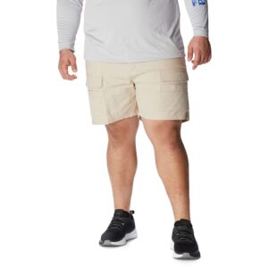 Columbia Men's Half Moon Iii Short, Fossil, 5X x 8