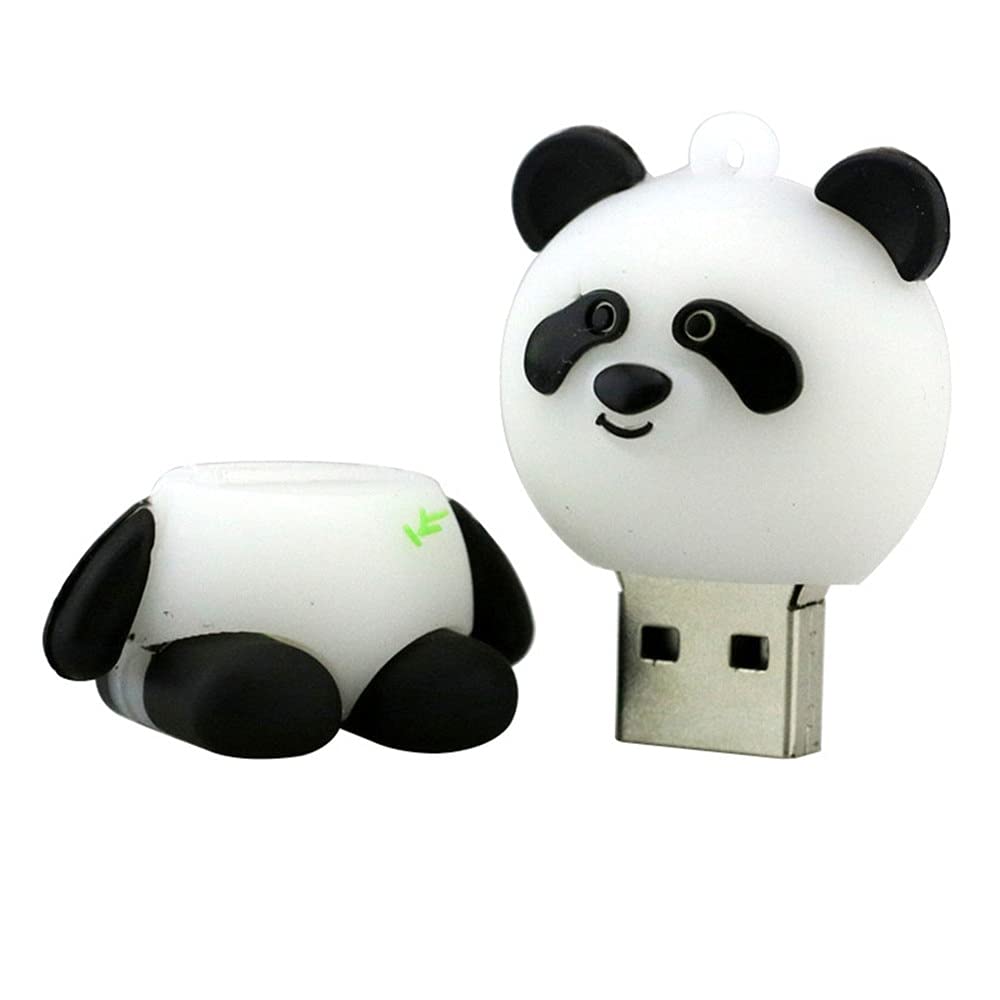 8GB Panda Model PenDrive USB Flash Drive Memory Stick 2.0 USB Stick Flash Disk Thumb Drive U Disk (White)