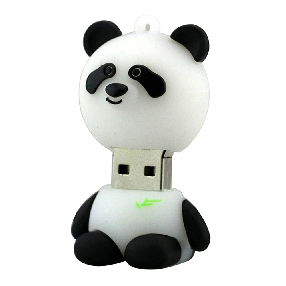 8GB Panda Model PenDrive USB Flash Drive Memory Stick 2.0 USB Stick Flash Disk Thumb Drive U Disk (White)