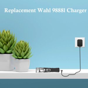 for Wahl Trimmer Charger 4V Power Cord for Wahl 9818 9818L 9888L 9916D 9918D 9685 Groomer Clipper 9854-600 9855 79600-2101 S004mu0400090