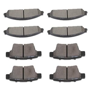 ceramic brake pads kits,scitoo 8pcs brakes pads set fit for ford five hundred,05-07 for ford freestyle,08-09 for ford taurus,08-09 for ford taurus x,05-07 for mercury montego,08-09 for mercury sable