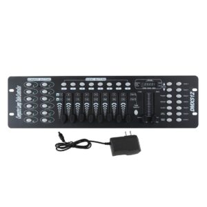 TC-Home 192 Channels Console DMX512 Controller DJ Operator Equipment for Stage Lighting Party