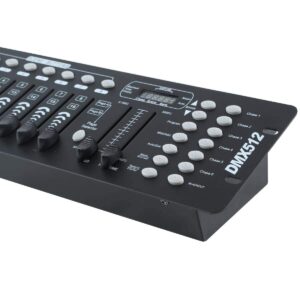 TC-Home 192 Channels Console DMX512 Controller DJ Operator Equipment for Stage Lighting Party