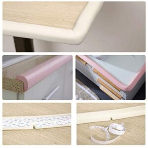 1PC 2M Baby Safety Table Desk Edge Guard Strip Home Cushion Guard Strip Safe Protection Children Bar Strip Soft Thicken (Brown)