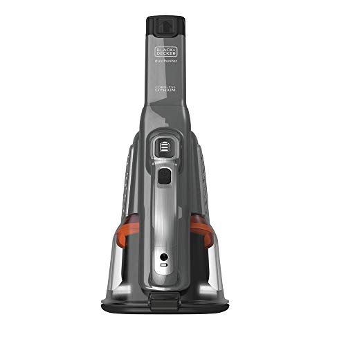 BLACK+DECKER Dusbuster Handheld Vacuum, Cordless, Gray (HHVK415B01)