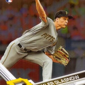 2017 Topps Chrome Baseball #189 Tyler Glasnow Rookie Card